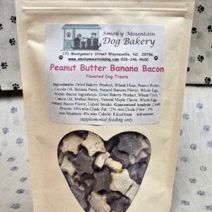 Dog treats in star-shaped packaging.